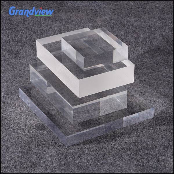 cast acrylic block