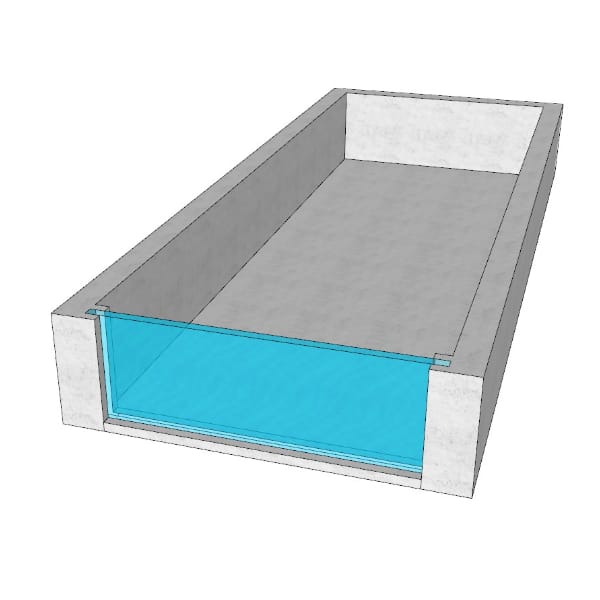 Acrylic Swimming Pool Window